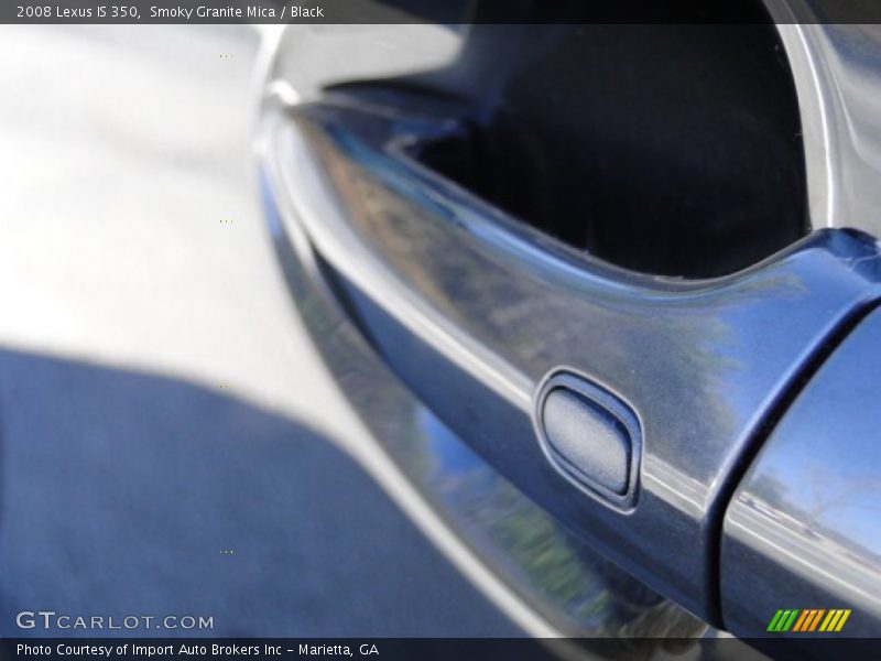 Smoky Granite Mica / Black 2008 Lexus IS 350