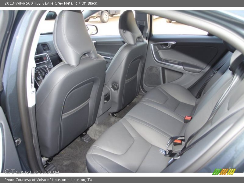 Saville Grey Metallic / Off Black 2013 Volvo S60 T5
