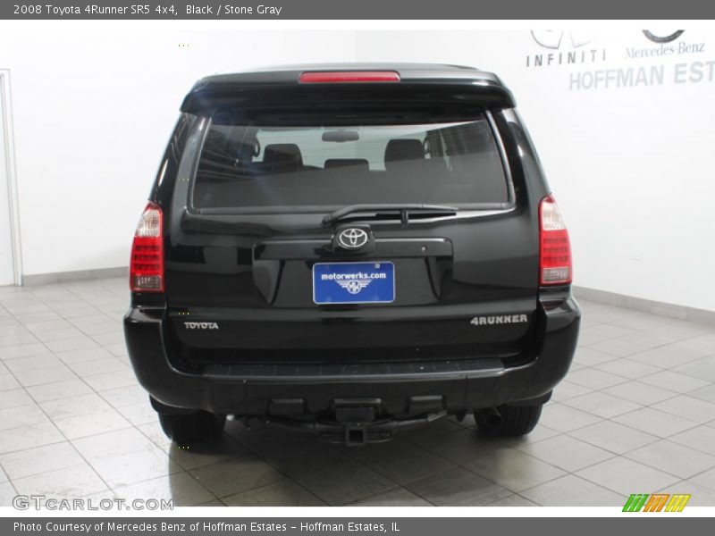 Black / Stone Gray 2008 Toyota 4Runner SR5 4x4