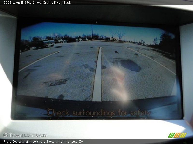 Smoky Granite Mica / Black 2008 Lexus IS 350