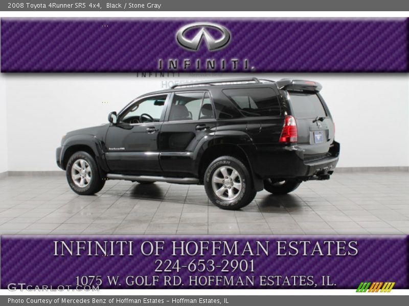 Black / Stone Gray 2008 Toyota 4Runner SR5 4x4