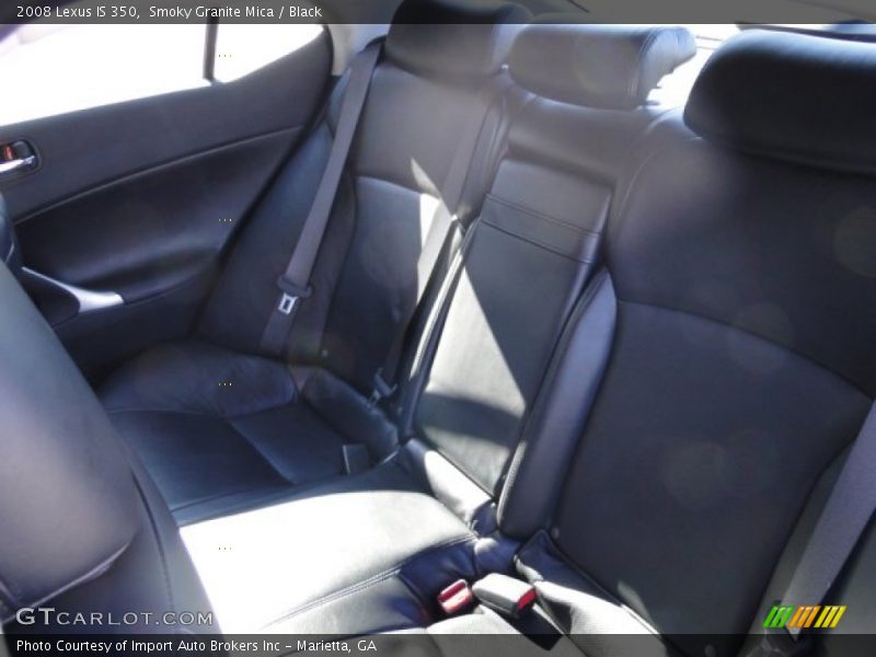 Smoky Granite Mica / Black 2008 Lexus IS 350