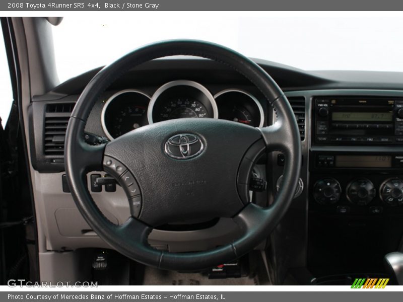 Black / Stone Gray 2008 Toyota 4Runner SR5 4x4