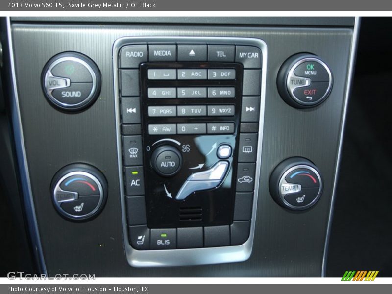Saville Grey Metallic / Off Black 2013 Volvo S60 T5