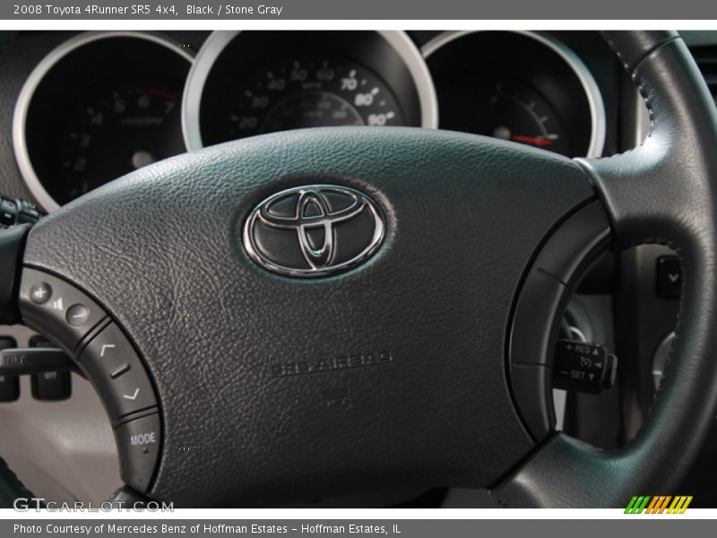 Black / Stone Gray 2008 Toyota 4Runner SR5 4x4