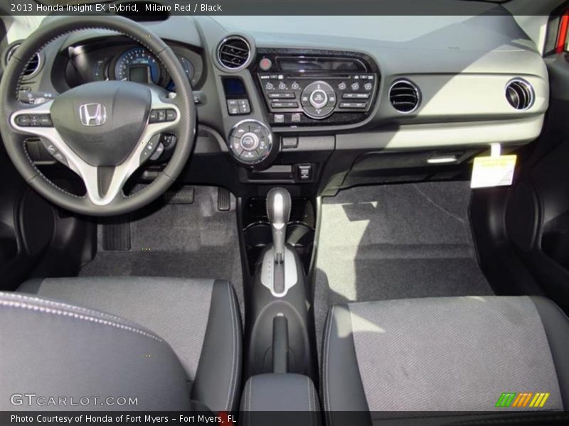 Dashboard of 2013 Insight EX Hybrid