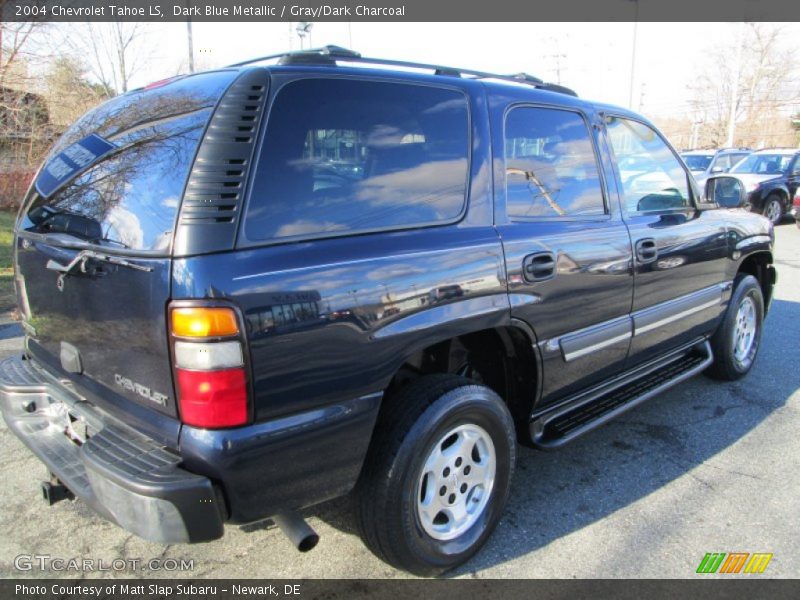 Dark Blue Metallic / Gray/Dark Charcoal 2004 Chevrolet Tahoe LS