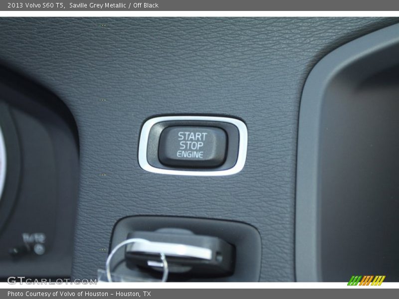 Saville Grey Metallic / Off Black 2013 Volvo S60 T5
