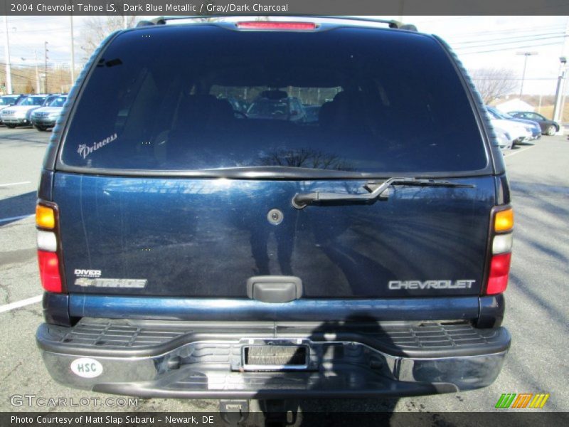 Dark Blue Metallic / Gray/Dark Charcoal 2004 Chevrolet Tahoe LS