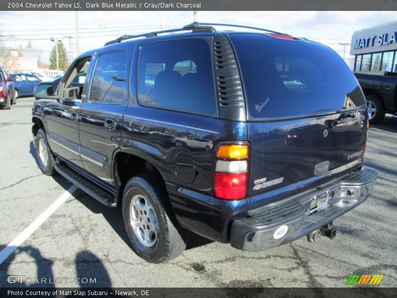 Dark Blue Metallic / Gray/Dark Charcoal 2004 Chevrolet Tahoe LS