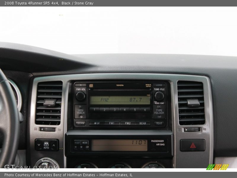 Black / Stone Gray 2008 Toyota 4Runner SR5 4x4