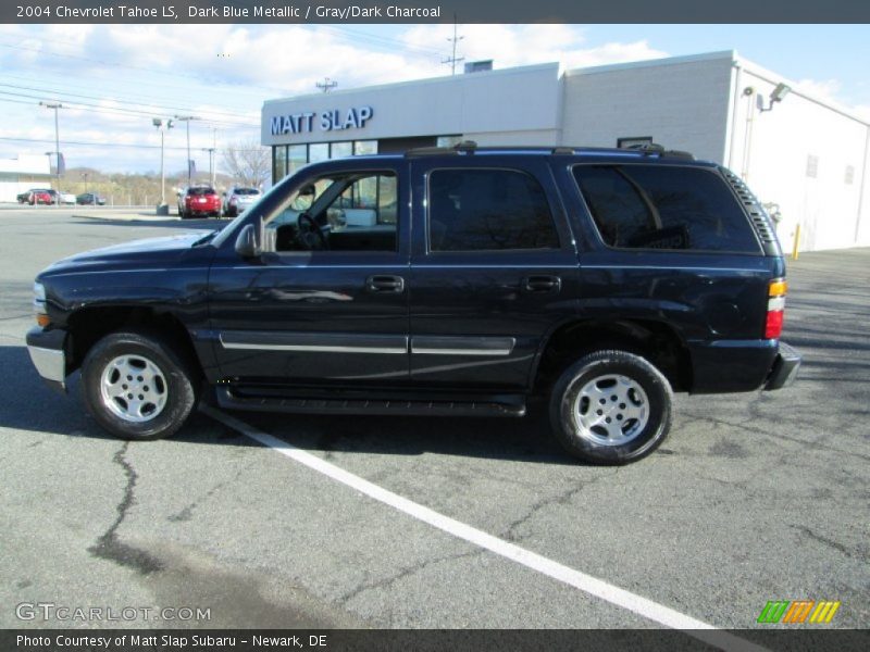 Dark Blue Metallic / Gray/Dark Charcoal 2004 Chevrolet Tahoe LS