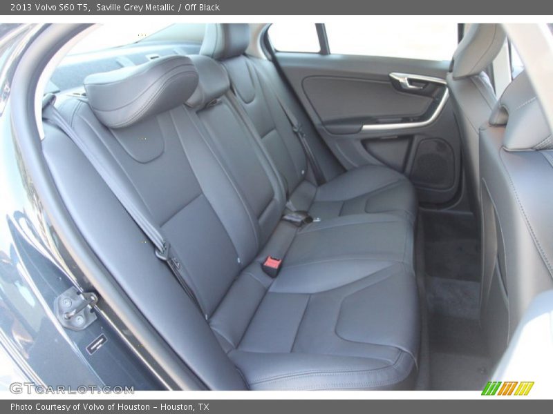 Saville Grey Metallic / Off Black 2013 Volvo S60 T5