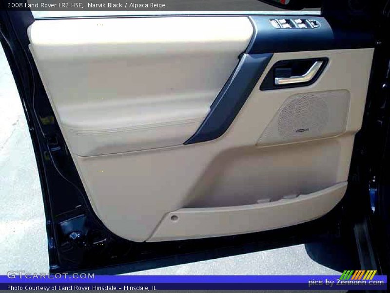 Narvik Black / Alpaca Beige 2008 Land Rover LR2 HSE