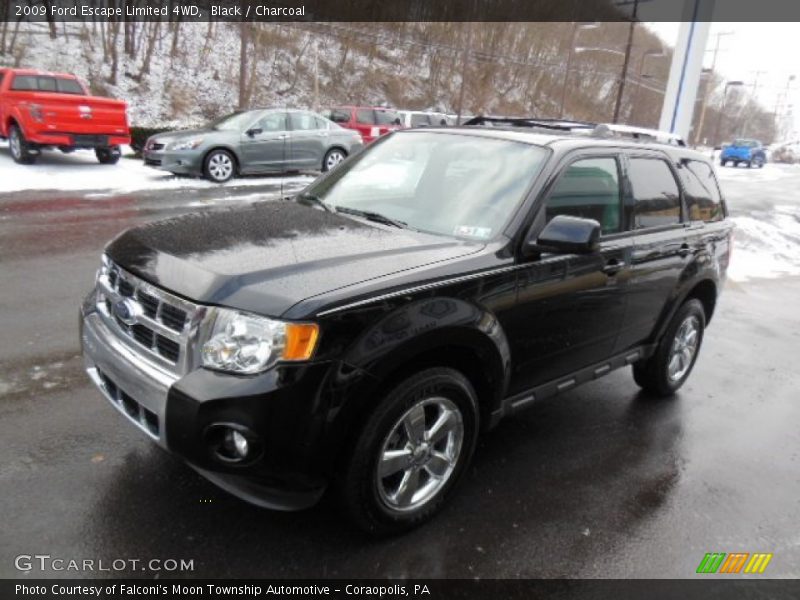 Black / Charcoal 2009 Ford Escape Limited 4WD