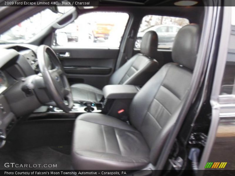 Front Seat of 2009 Escape Limited 4WD