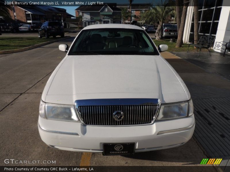 Vibrant White / Light Flint 2004 Mercury Grand Marquis LS