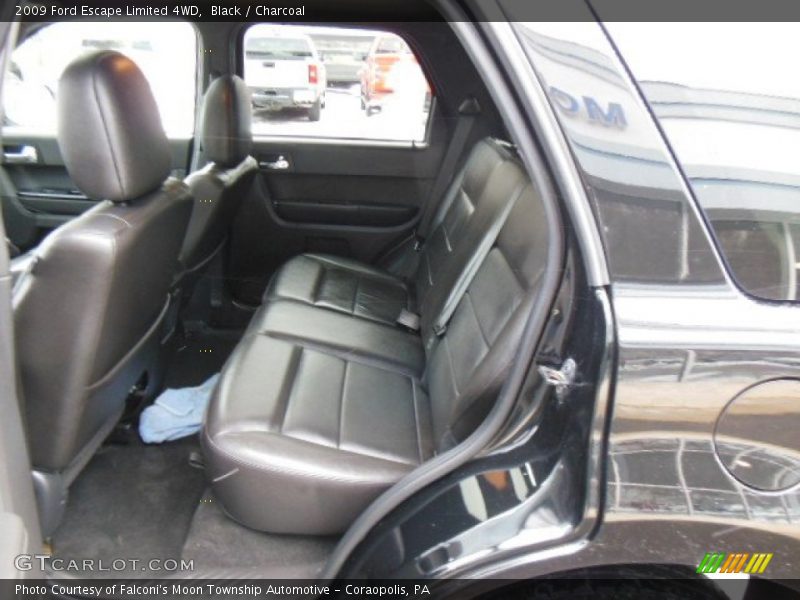 Rear Seat of 2009 Escape Limited 4WD