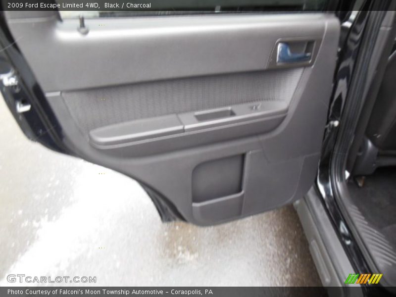 Black / Charcoal 2009 Ford Escape Limited 4WD