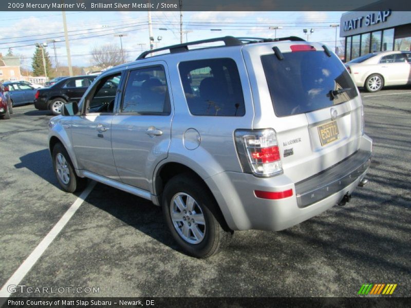 Brilliant Silver Metallic / Stone 2009 Mercury Mariner V6