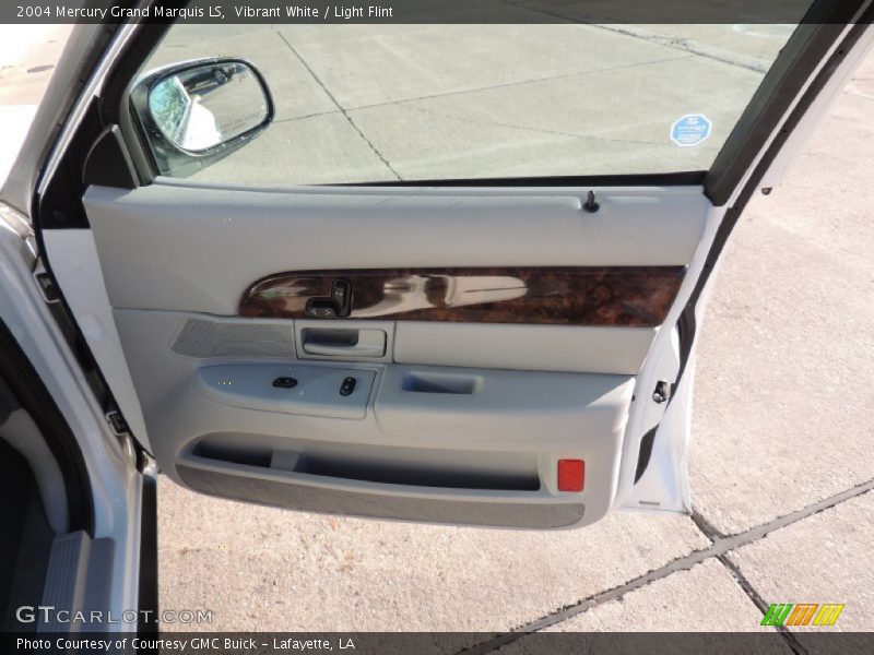 Vibrant White / Light Flint 2004 Mercury Grand Marquis LS