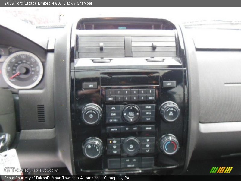 Controls of 2009 Escape Limited 4WD