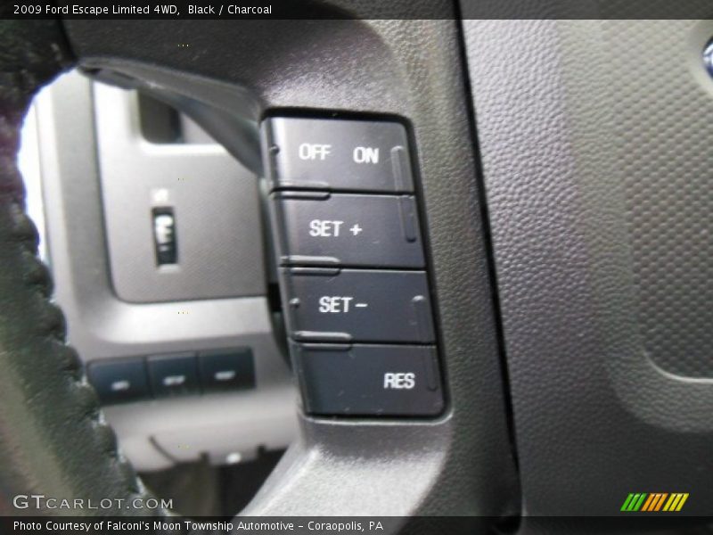 Black / Charcoal 2009 Ford Escape Limited 4WD