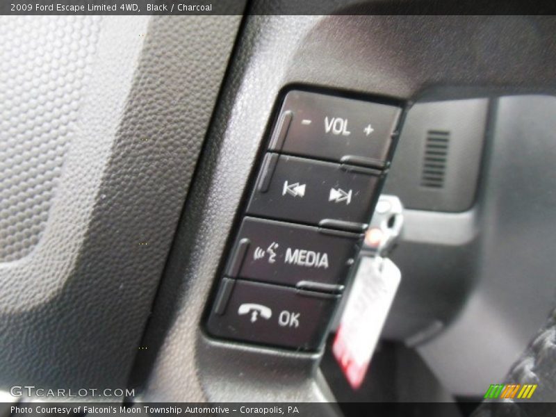 Black / Charcoal 2009 Ford Escape Limited 4WD