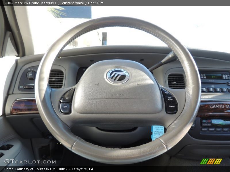 Vibrant White / Light Flint 2004 Mercury Grand Marquis LS