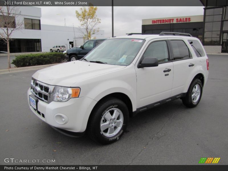 White Suede / Stone 2011 Ford Escape XLT 4WD