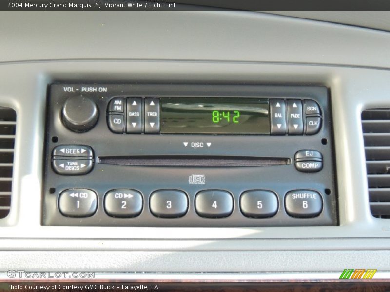 Vibrant White / Light Flint 2004 Mercury Grand Marquis LS