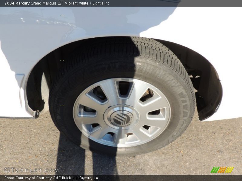 Vibrant White / Light Flint 2004 Mercury Grand Marquis LS