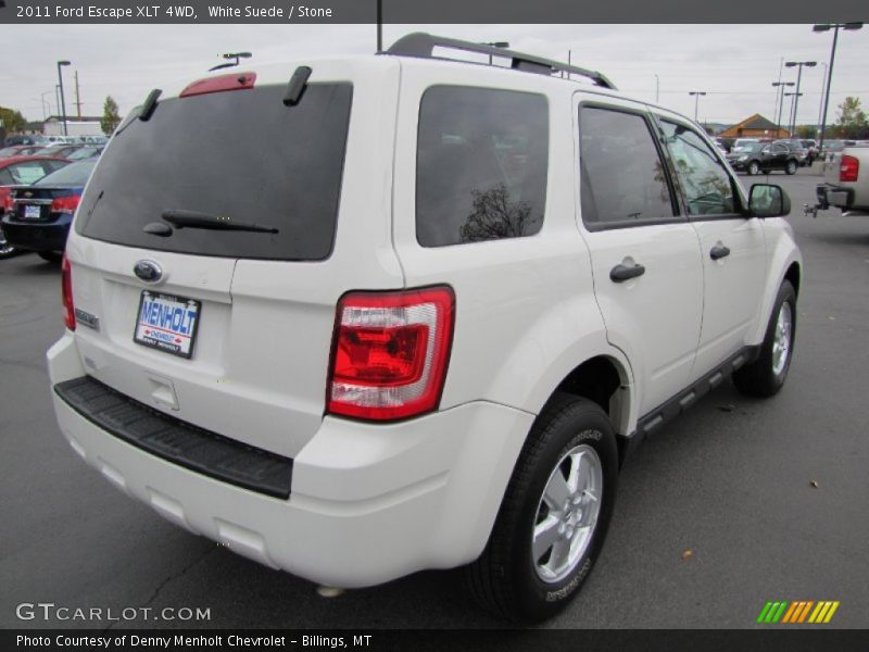 White Suede / Stone 2011 Ford Escape XLT 4WD