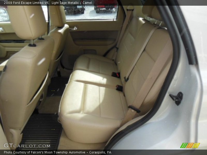 Light Sage Metallic / Camel 2009 Ford Escape Limited V6