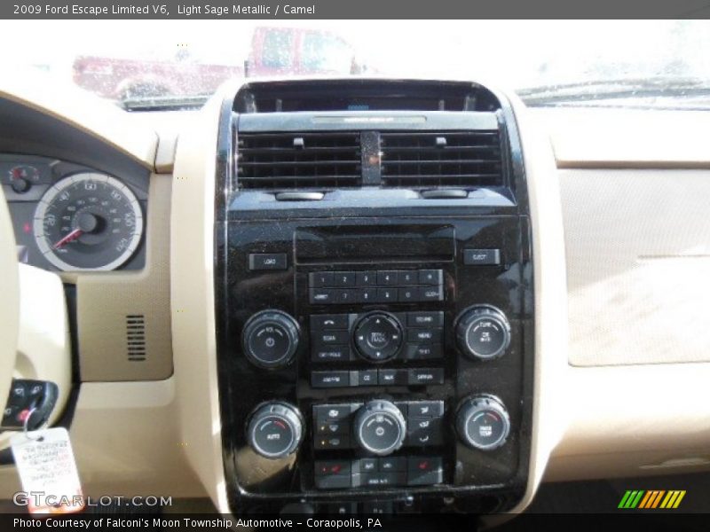 Light Sage Metallic / Camel 2009 Ford Escape Limited V6