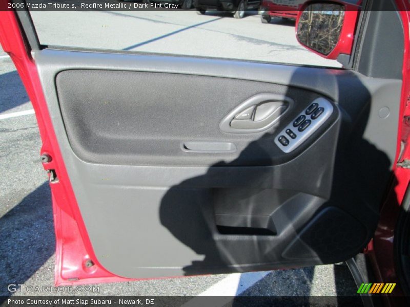 Redfire Metallic / Dark Flint Gray 2006 Mazda Tribute s
