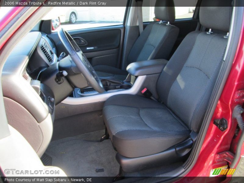 Redfire Metallic / Dark Flint Gray 2006 Mazda Tribute s