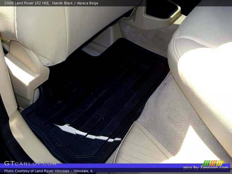 Narvik Black / Alpaca Beige 2008 Land Rover LR2 HSE
