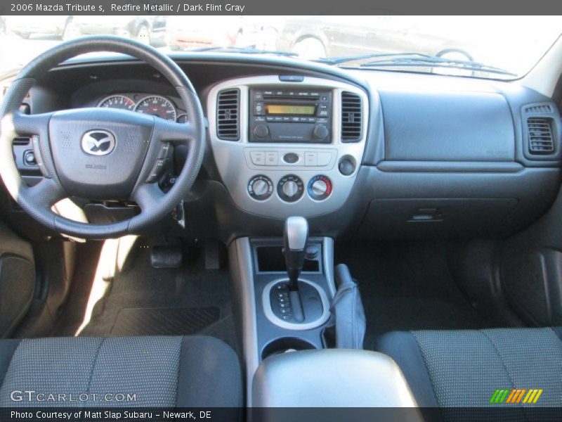 Redfire Metallic / Dark Flint Gray 2006 Mazda Tribute s