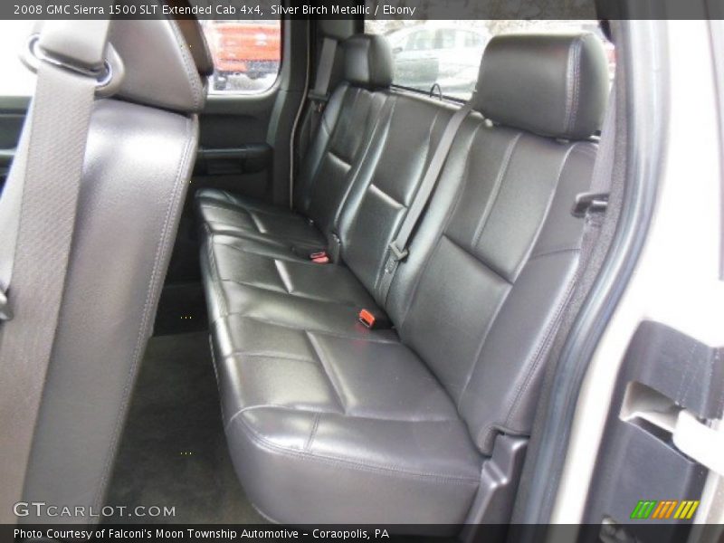 Silver Birch Metallic / Ebony 2008 GMC Sierra 1500 SLT Extended Cab 4x4