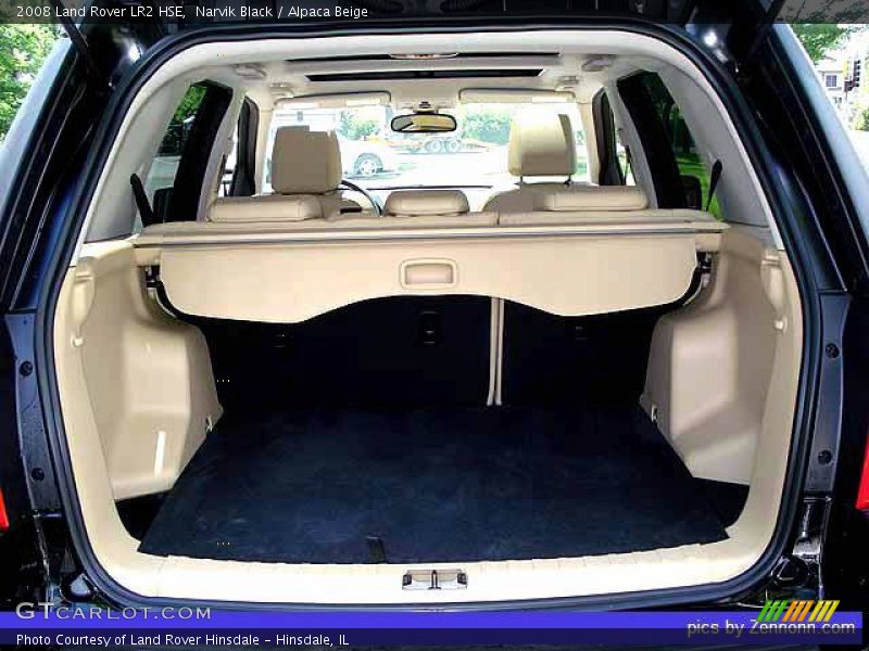 Narvik Black / Alpaca Beige 2008 Land Rover LR2 HSE