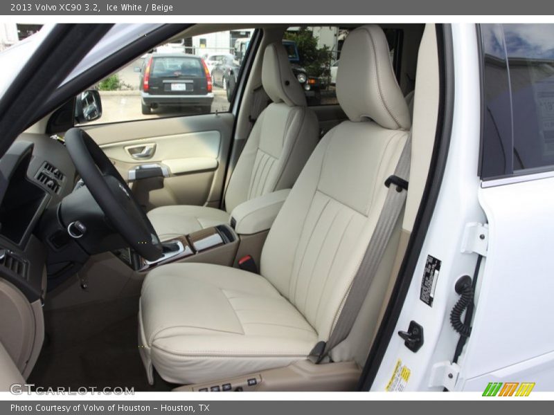 Ice White / Beige 2013 Volvo XC90 3.2