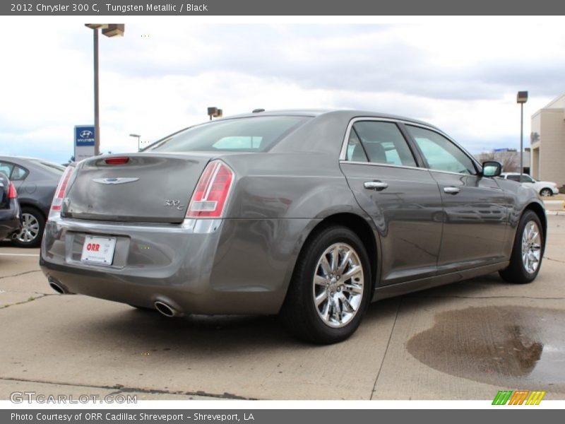 Tungsten Metallic / Black 2012 Chrysler 300 C