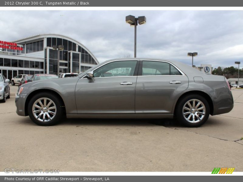 Tungsten Metallic / Black 2012 Chrysler 300 C