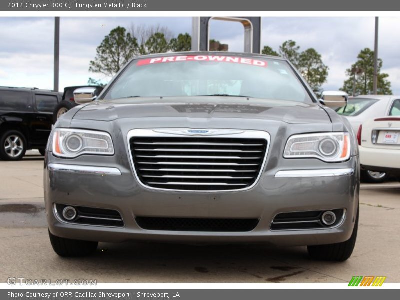 Tungsten Metallic / Black 2012 Chrysler 300 C