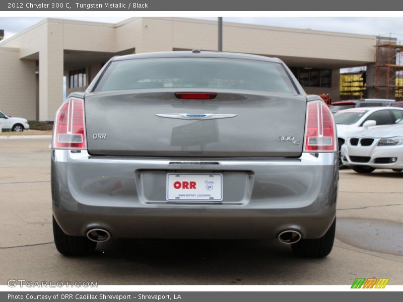 Tungsten Metallic / Black 2012 Chrysler 300 C