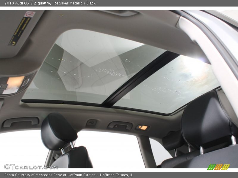 Ice Silver Metallic / Black 2010 Audi Q5 3.2 quattro