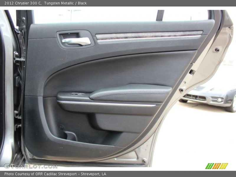 Tungsten Metallic / Black 2012 Chrysler 300 C