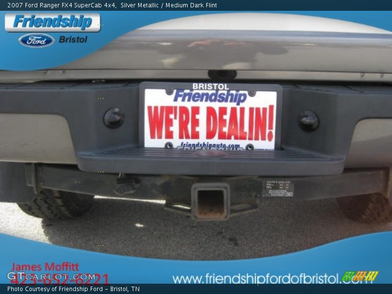 Silver Metallic / Medium Dark Flint 2007 Ford Ranger FX4 SuperCab 4x4