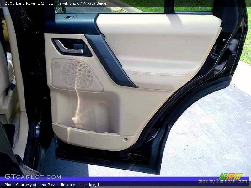 Narvik Black / Alpaca Beige 2008 Land Rover LR2 HSE